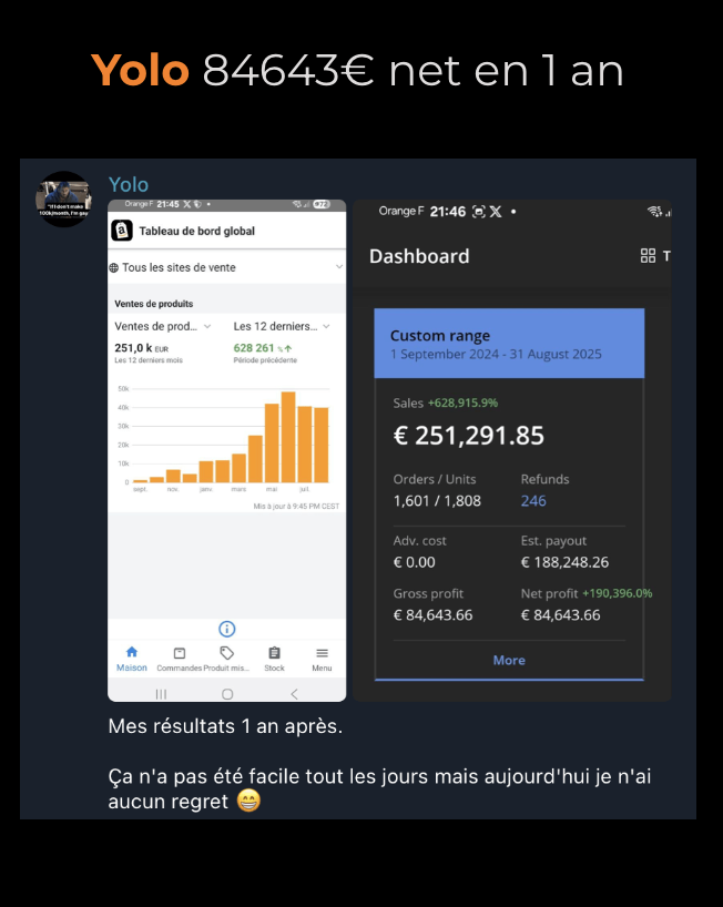 Vito 17 914 euros net en juillet