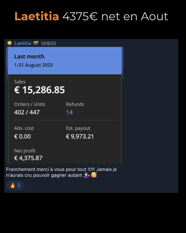 Yolo 84643 euros net en 1 an